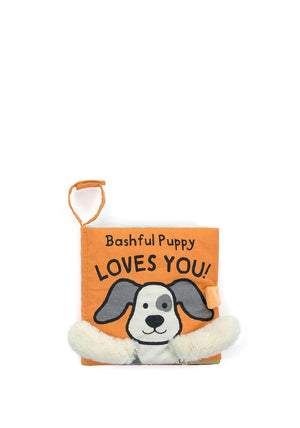 Jellycat Bashful Puppy Loves You Book