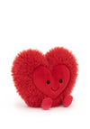 Jellycat My Name Little Beatie Heart, Red