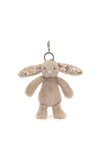 Jellycat Blossom Beige Bunny Petal Bag Charm