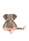 Jellycat Dancing Darcey Elephant, Medium