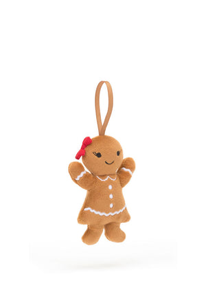 Jellycat I Am Festive Folly Gingerbread Ruby