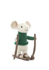 Jellycat I Am Merry Mouse Skiing