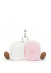 Jellycat I Am Amuseable Pair of Marshmallows Bag Charm