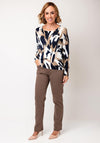Jessica Graaf Rhinestone Printed Knit Jumper, Multi