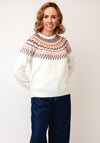 Jessica Graaf Fais Isle Kint Jumper, Cream