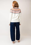 Jessica Graaf Fais Isle Kint Jumper, Cream