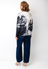 Jessica Graaf Diamante Embellished Knit Jumper, Grey