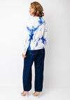 Jessica Graaf Diamante Embellished Knit Jumper, Blue