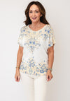 JESSICA GRAAF PRINT SHORT SLEEVE WITH DI