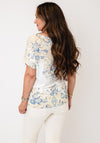 JESSICA GRAAF PRINT SHORT SLEEVE WITH DI