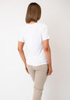 Jessica Graaf Watercolour Floral Print T-Shirt, White