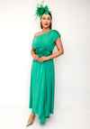 JOHN CHARLES ASYMMETRICAL A LINE MIDI WI