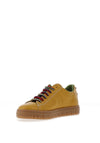 Jose Saenz Leather Laced Trainers, Yellow