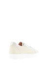 Jose Saenz Zip Detail Laced Trainers, Cream