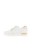 Jose Saenz Star Laced Trainers, White