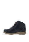 Jose Saenz Soft Leather Lace Up Ankle Boot, Navy