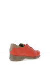 Jose Saenz Soft Leather Lace Up Shoes, Coral
