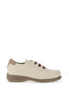 Jose Saenz Soft Leather Lace Up Shoes, Cream