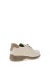 Jose Saenz Soft Leather Lace Up Shoes, Cream