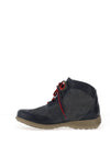 Jose Saenz Soft Leather Lace Up Ankle Boot, Navy