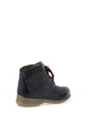 Jose Saenz Soft Leather Lace Up Ankle Boot, Navy