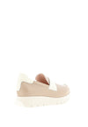 Jose Saenz Platform Loafers, Cream