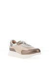Jose Saenz Colour Block Trainers, Gold