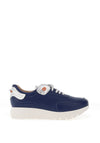 Jose Saenz Colour Block Trainers, Navy