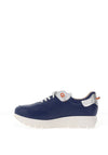 Jose Saenz Colour Block Trainers, Navy