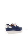 Jose Saenz Colour Block Trainers, Navy