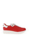 Jose Saenz Colour Block Trainers, Red
