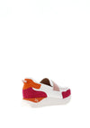 Jose Saenz Colour Block Loafers, Pink