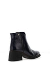 Jose Saenz Patent Leather Heeled Boot, Navy