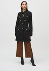 Joseph Ribkoff Longline Double-Breasted Blazer, Black