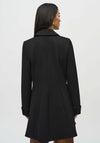 Joseph Ribkoff Longline Double-Breasted Blazer, Black