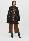 Joseph Ribkoff Longline Double-Breasted Blazer, Black