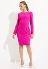 Joseph Ribkoff Embellished Neckline Knee Length Dress, Opulence