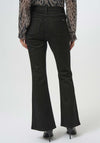 Joseph Ribkoff Lurex High Waisted Flared Jeans, Black