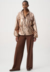 Joseph Ribkoff Metallic Cocoon Jacket, Bronze