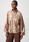 Joseph Ribkoff Metallic Cocoon Jacket, Bronze