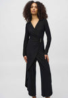 Joseph Ribkoff Wrap Jersey Jumpsuit, Black