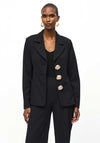 Joseph Ribkoff Notched Collar Blazer, Black