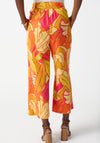 Jospeh Ribkoff Tropical Print Wide Leg Trousers, Pink Multi