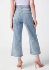 Joseph Ribkoff Rhinestone Detail Split Hem Jeans, Vintage blue