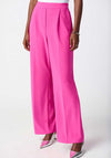 Joseph Ribkoff Jersey Tailored Wide Leg Trousers, Ultra Pink
