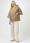 Joseph Ribkoff Quilted Hooded Jacket, Gold