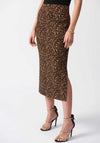 Joseph Ribkoff Jersey Midi Pencil Skirt, Leopard