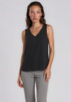 Joseph Ribkoff V Neck Camisole Top, Black