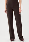 Joseph Ribkoff Classic Wide Leg Trousers, Brown