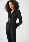 Joseph Ribkoff Fitted Blazer, Black